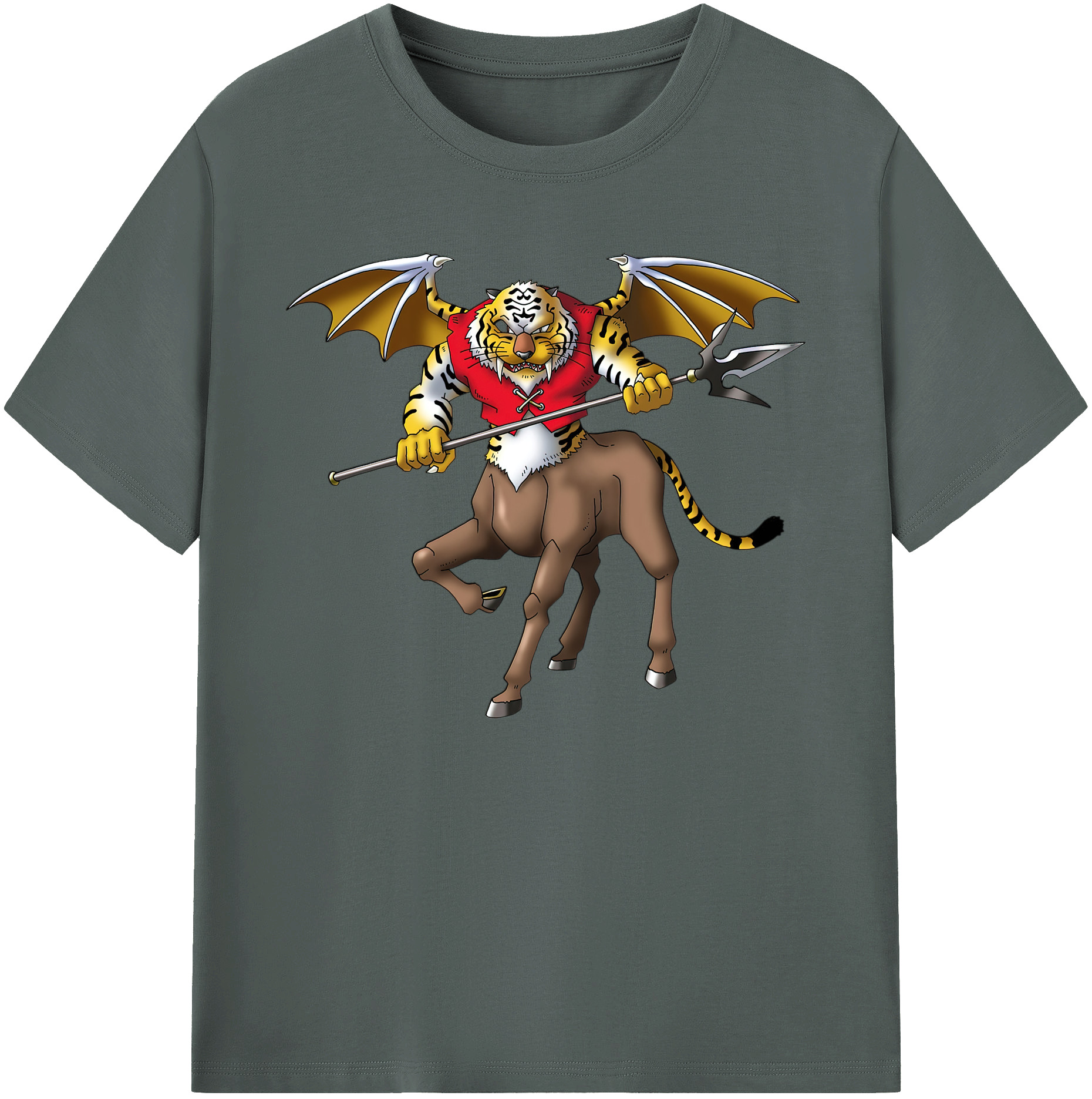 （画像用） ドラゴンクエスト Doragon Kuesuto Dragon Quest 綿100％ メンズ半袖Tシャツ｜肌触りやわらか＆通気性
